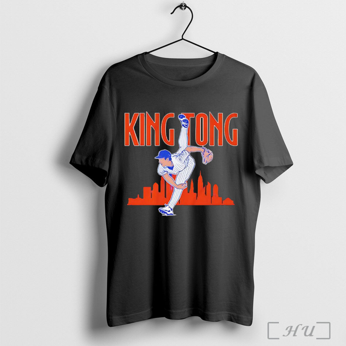 Officials Jonah Tong New York Mets Baseball King - Adult & Kids T-Shirts, Sweatshirts & Hoodies apparel design preview 1