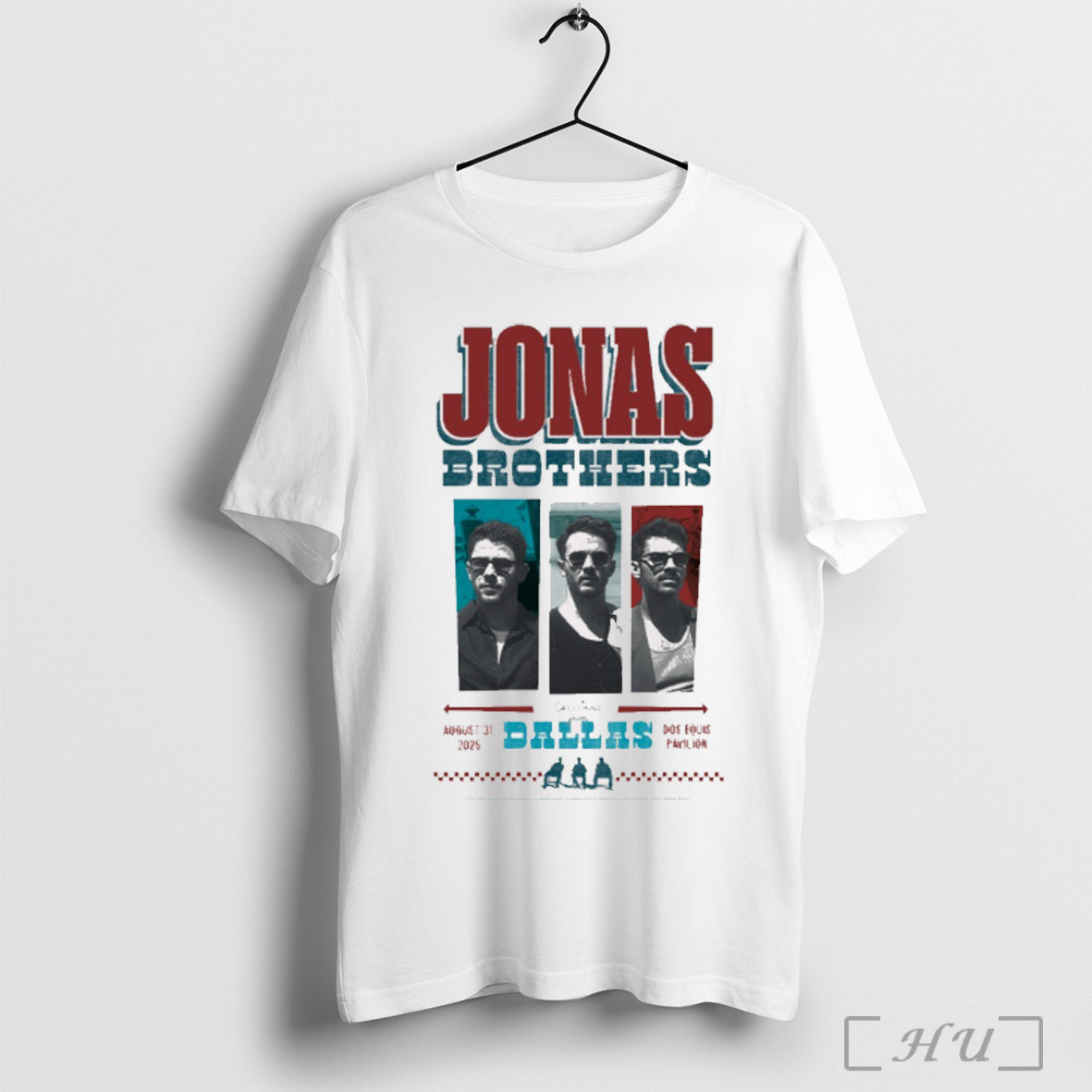 Officials Jonas Brothers August 31 2025 Dos Equis - Adult & Kids T-Shirts, Sweatshirts & Hoodies apparel design preview 1