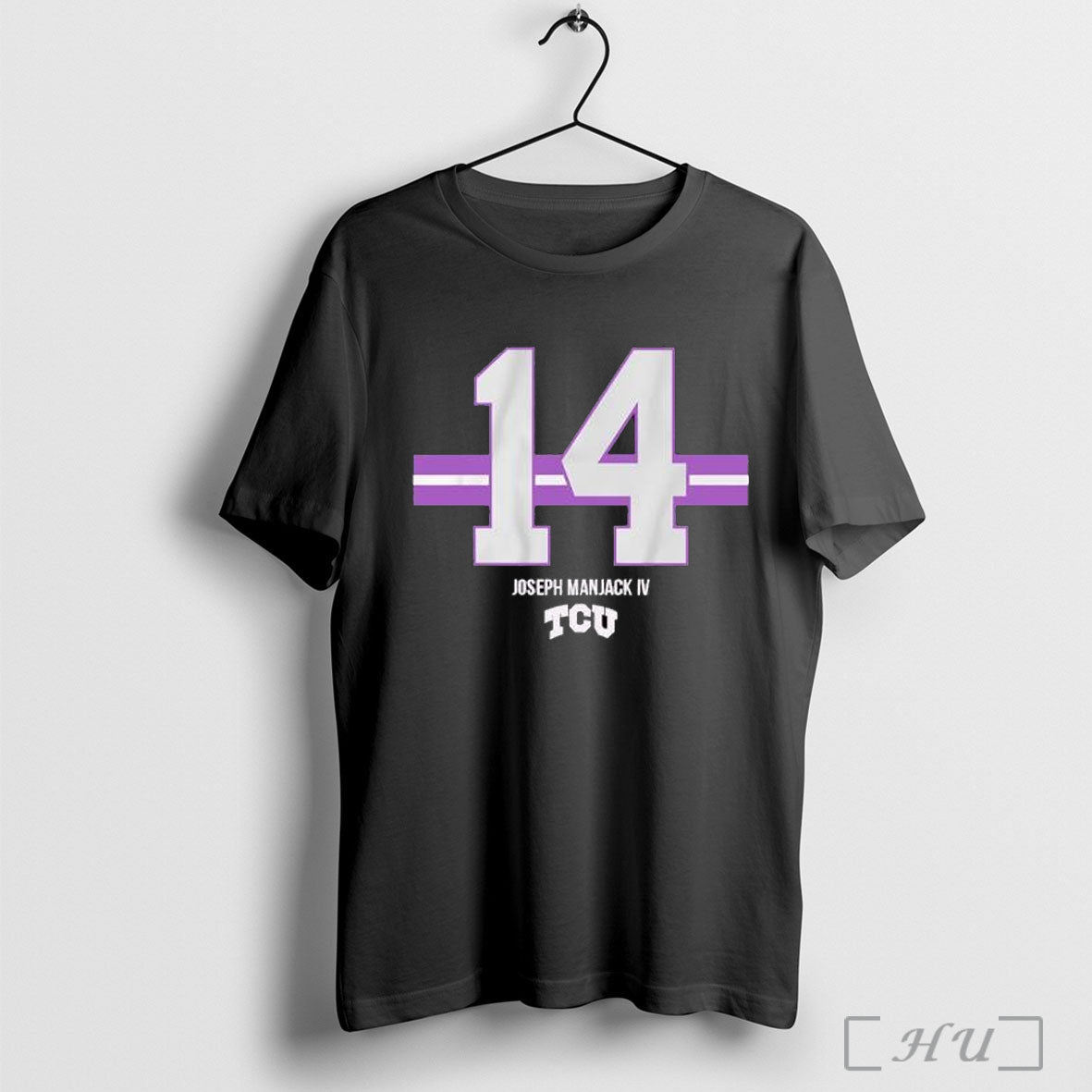 Officials Joseph Manjack Iv 14 Stripe Tcu Football - Adult & Kids T-Shirts, Sweatshirts & Hoodies apparel design preview 1