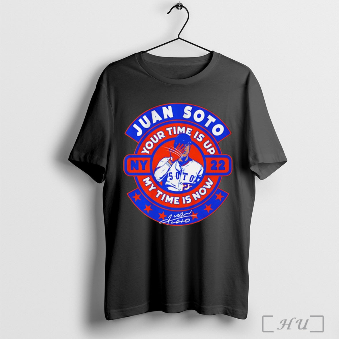 Officials Juan Soto New York Mets Baseball Your Time - Adult & Kids T-Shirts, Sweatshirts & Hoodies apparel design preview 1