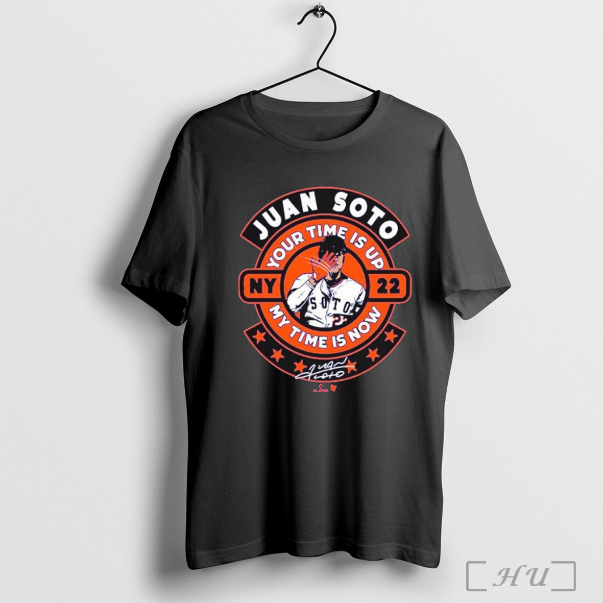 Officials Juan Soto Your Time Is Up My Now New York - Adult & Kids T-Shirts, Sweatshirts & Hoodies apparel design preview 1