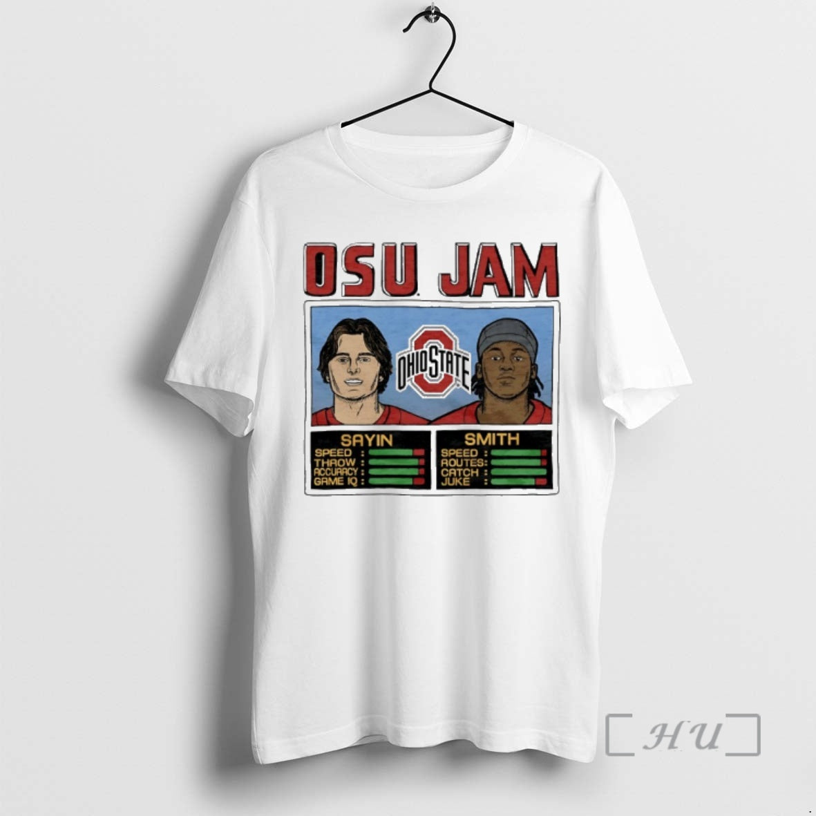 Officials Julian Sayin And Jeremiah Smith Osu Jam - Adult & Kids T-Shirts, Sweatshirts & Hoodies apparel design preview 1