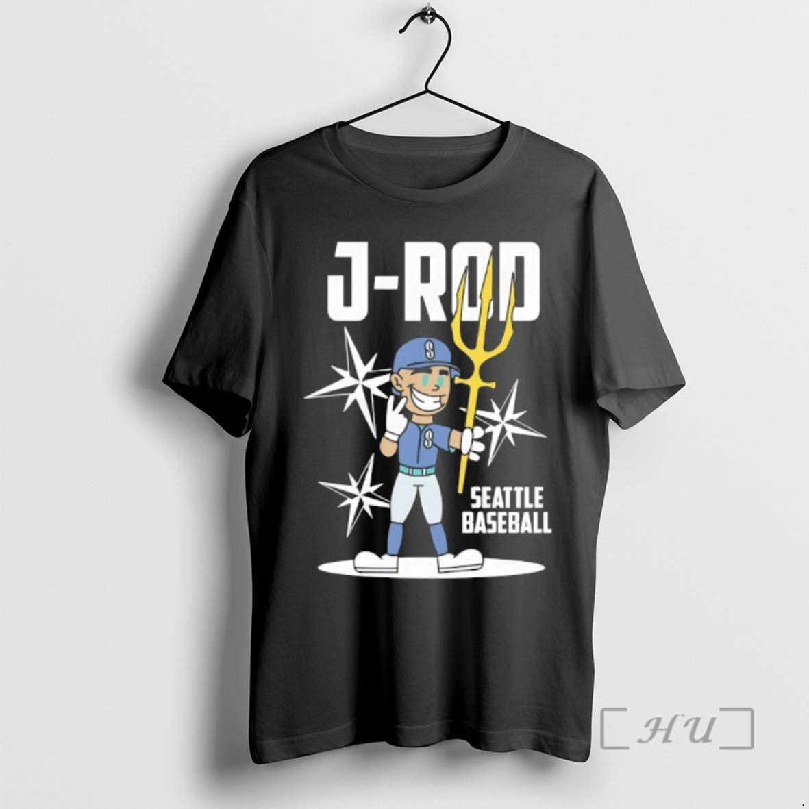 Officials Julio Rodriguez Seattle Mariners Superstar - Adult & Kids T-Shirts, Sweatshirts & Hoodies apparel design preview 1