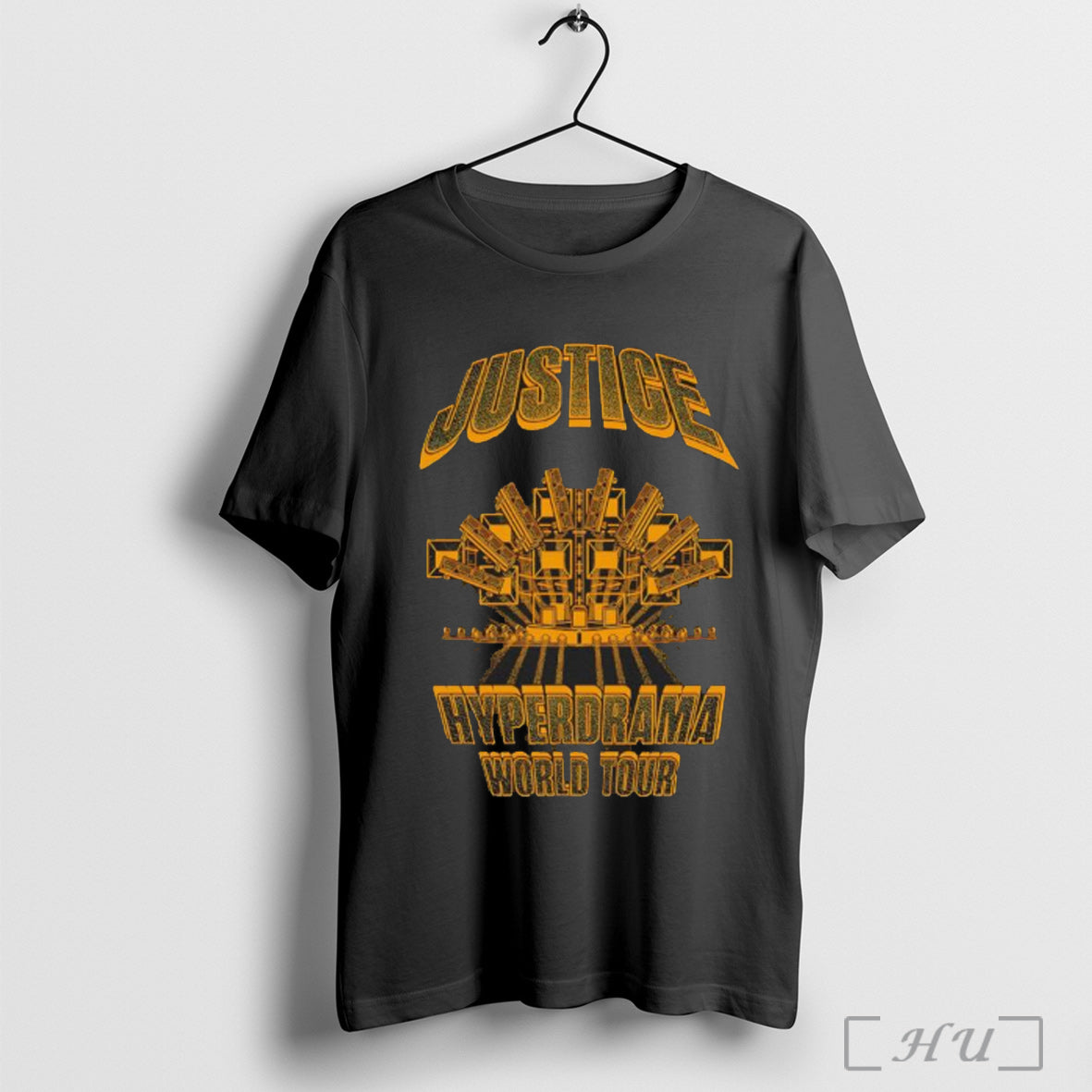 Officials Justice Hyperdrama World Tour - Adult & Kids T-Shirts, Sweatshirts & Hoodies apparel design preview 1