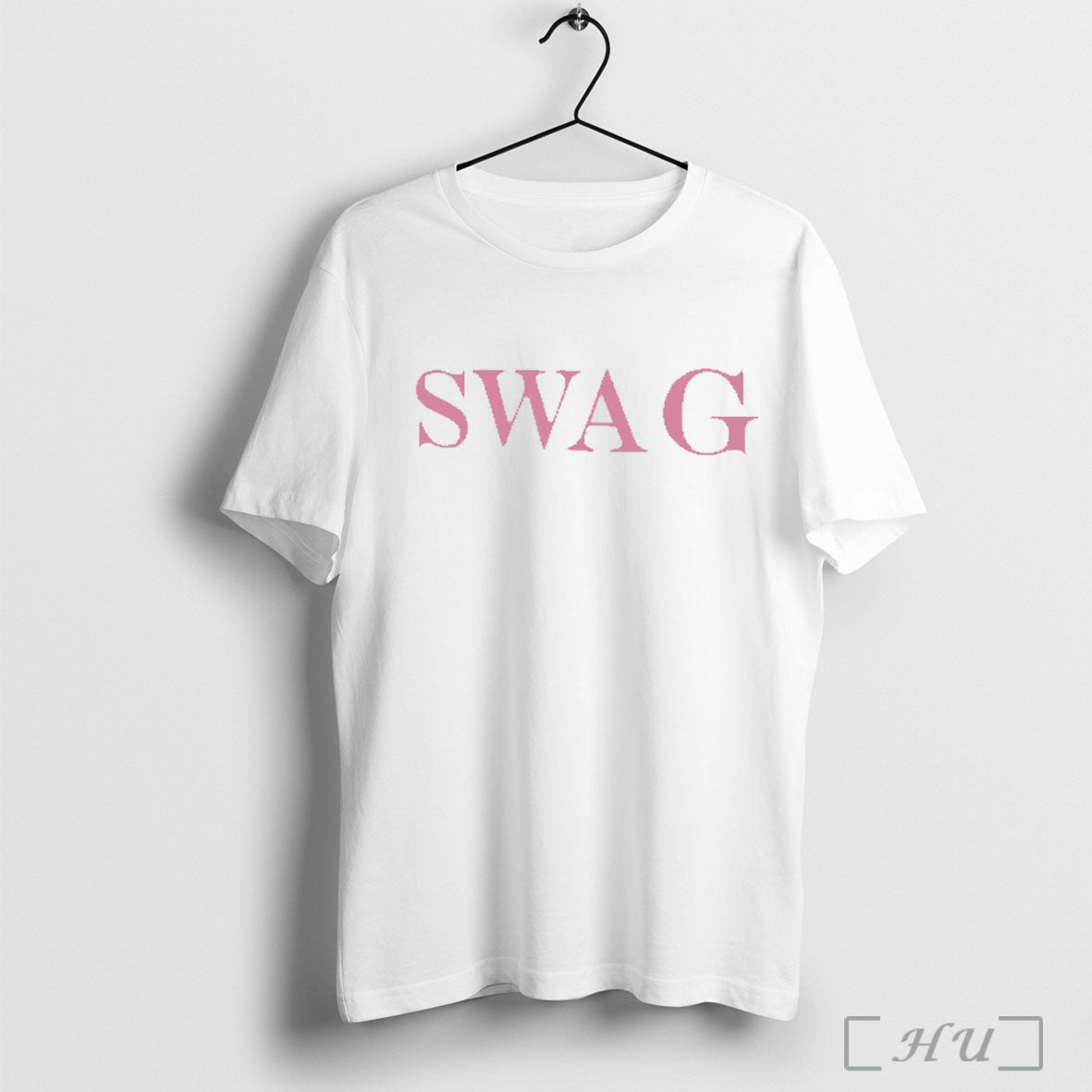 Officials Justin Bieber Wearing Swag Pink - Adult & Kids T-Shirts, Sweatshirts & Hoodies apparel design preview 1