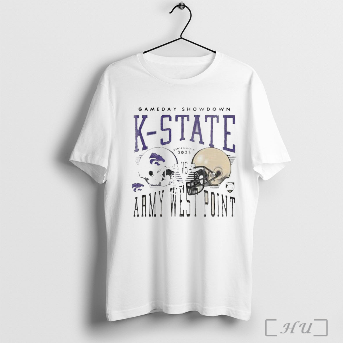 Officials K State Wildcats Vs Army Black Knights 2025 - Adult & Kids T-Shirts, Sweatshirts & Hoodies apparel design preview 1
