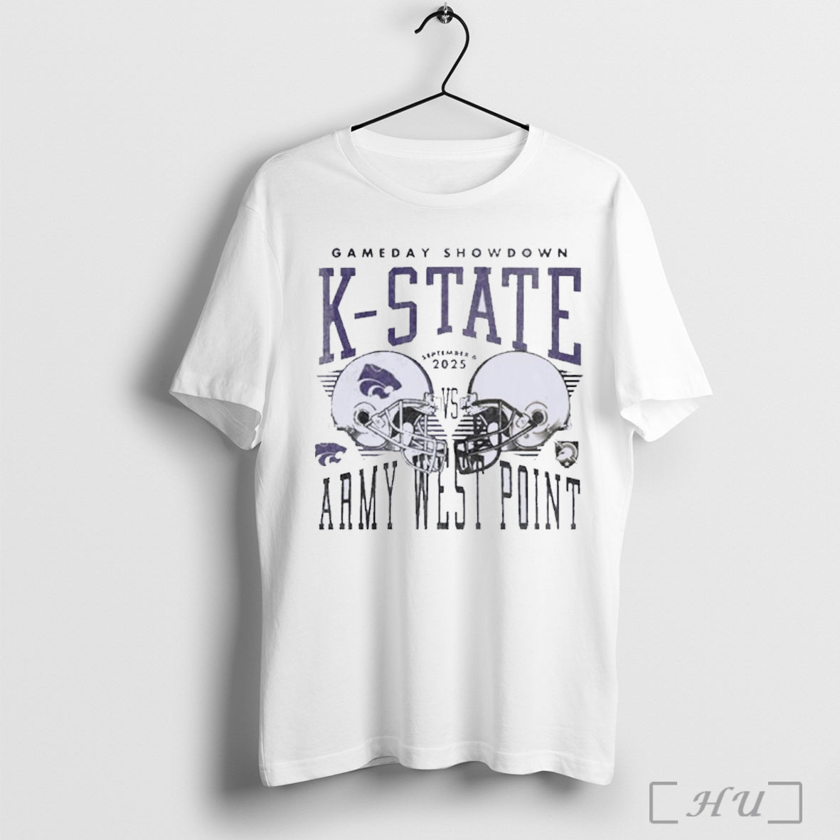 Officials K State Wildcats Vs Army Black Knights 2025 - Adult & Kids T-Shirts, Sweatshirts & Hoodies apparel design preview 1