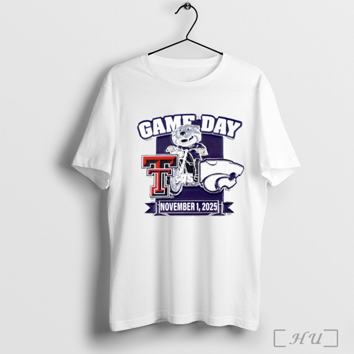 Officials K State Wildcats Vs Texas Tech Red Raiders - Adult & Kids T-Shirts, Sweatshirts & Hoodies apparel design preview 1