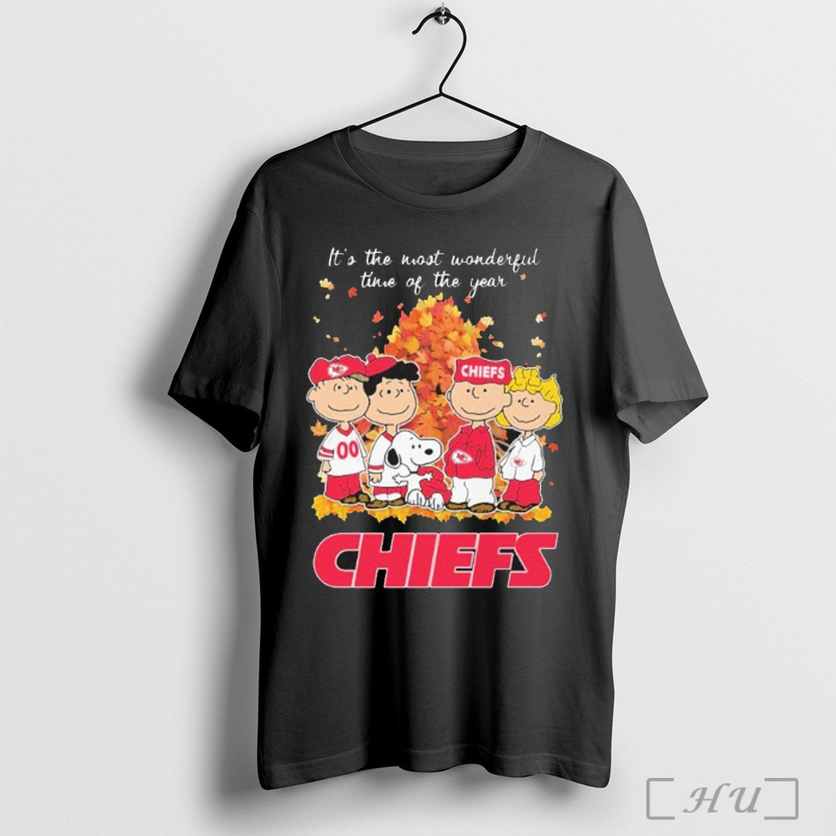 Officials Kansas City Chiefs And Peanuts Character - Adult & Kids T-Shirts, Sweatshirts & Hoodies apparel design preview 1