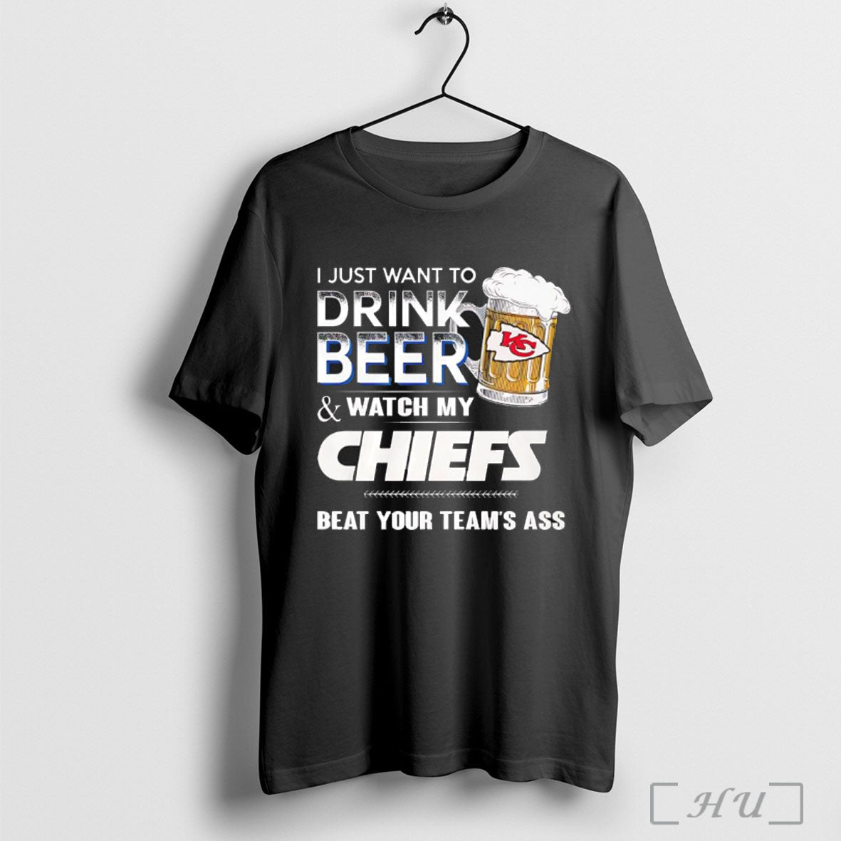 Officials Kansas City Chiefs I Just Want To Drink - Adult & Kids T-Shirts, Sweatshirts & Hoodies apparel design preview 1