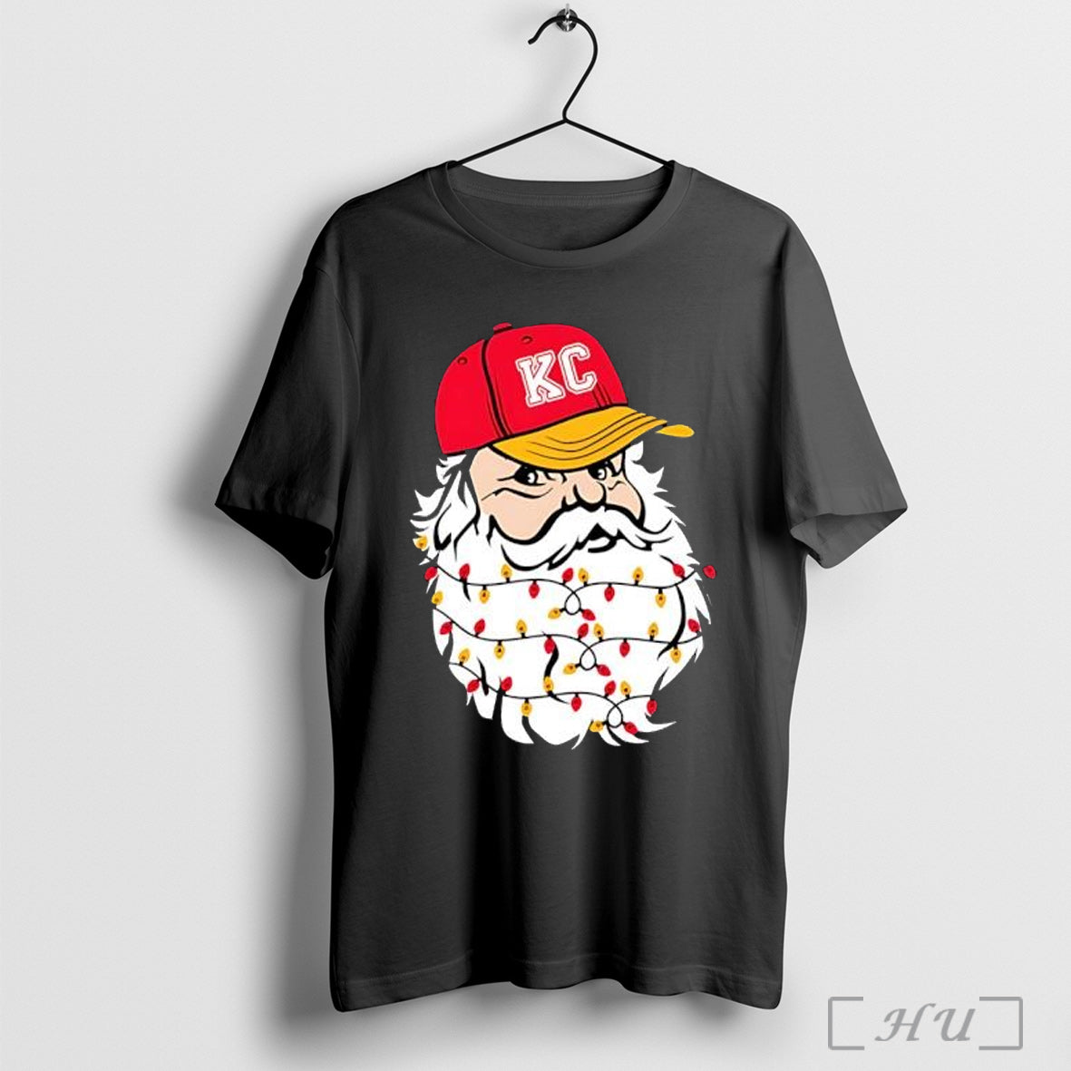Officials Kansas City Chiefs Kc Santa - Adult & Kids T-Shirts, Sweatshirts & Hoodies apparel design preview 1