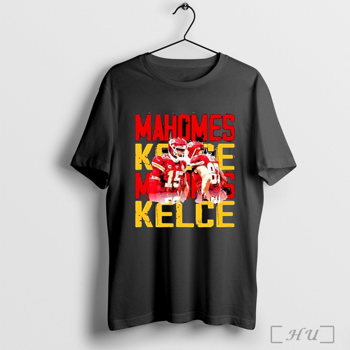 Officials Kansas City Chiefs Mahomes Kelce Repeat - Adult & Kids T-Shirts, Sweatshirts & Hoodies apparel design preview 1