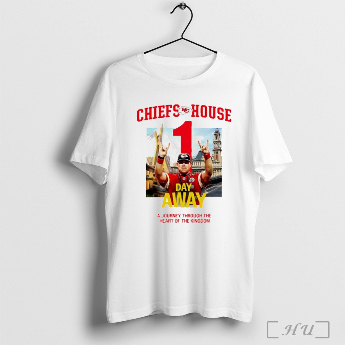 Officials Kansas City Chiefs House Day Away Sao Paulo - Adult & Kids T-Shirts, Sweatshirts & Hoodies apparel design preview 1