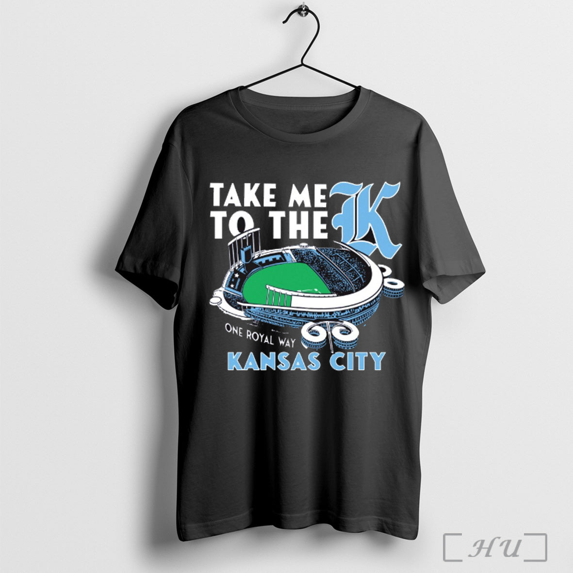 Officials Kansas City Royals Take Me To The K One - Adult & Kids T-Shirts, Sweatshirts & Hoodies apparel design preview 1