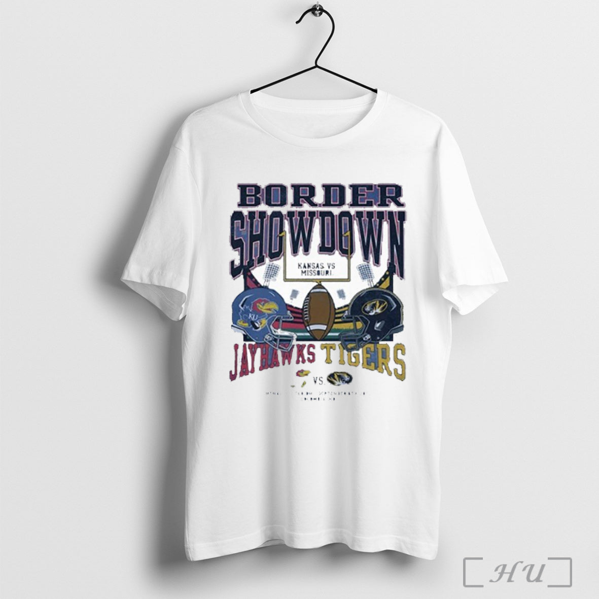 Officials Kansas Jayhawks Vs Missouri Tigers 2025 - Adult & Kids T-Shirts, Sweatshirts & Hoodies apparel design preview 1