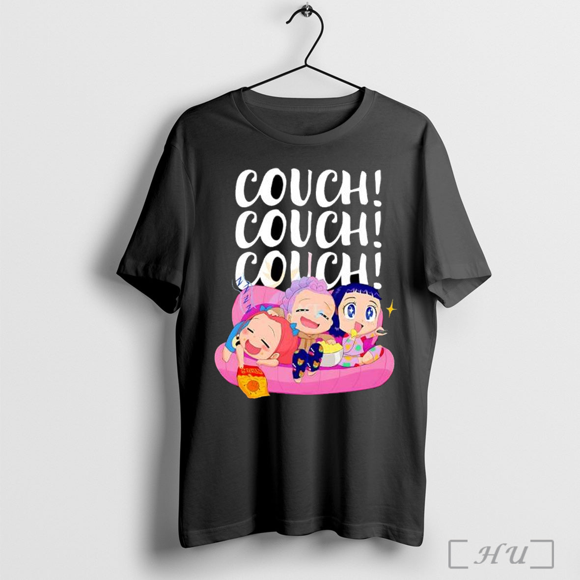 Officials Kpop Demon Hunters Couch - Adult & Kids T-Shirts, Sweatshirts & Hoodies apparel design preview 1
