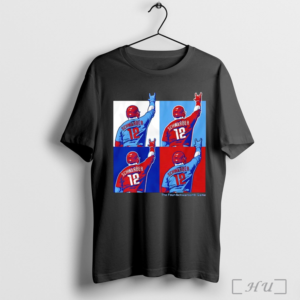 Officials Kyle Schwarber The Four Schwarbomb Game - Adult & Kids T-Shirts, Sweatshirts & Hoodies apparel design preview 1