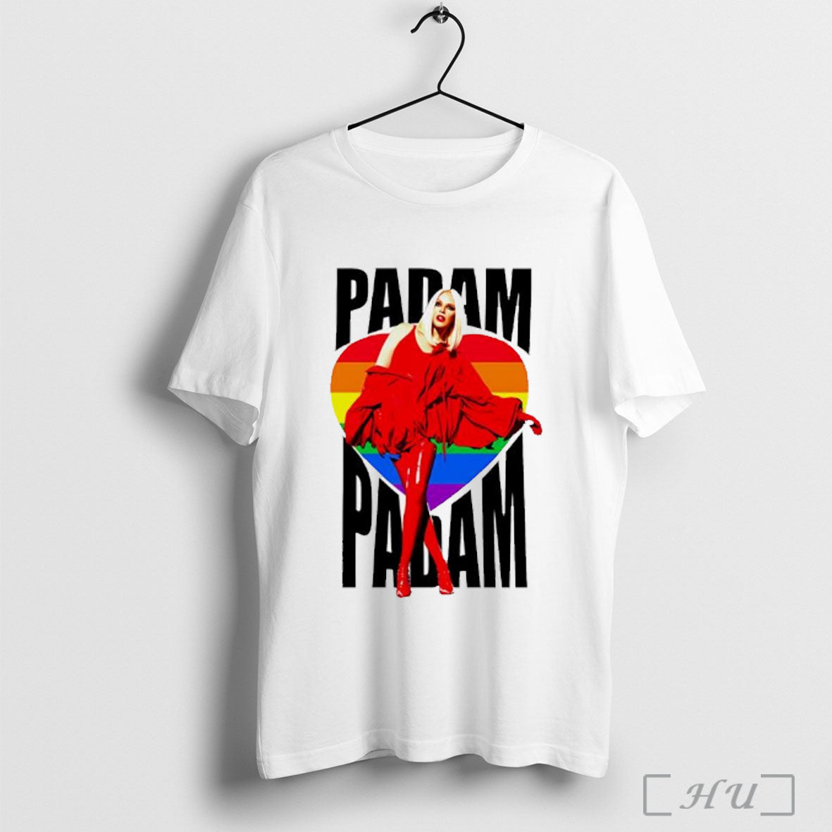 Officials Kylie Minogue Padam Pride Colorful Heart - Adult & Kids T-Shirts, Sweatshirts & Hoodies apparel design preview 1