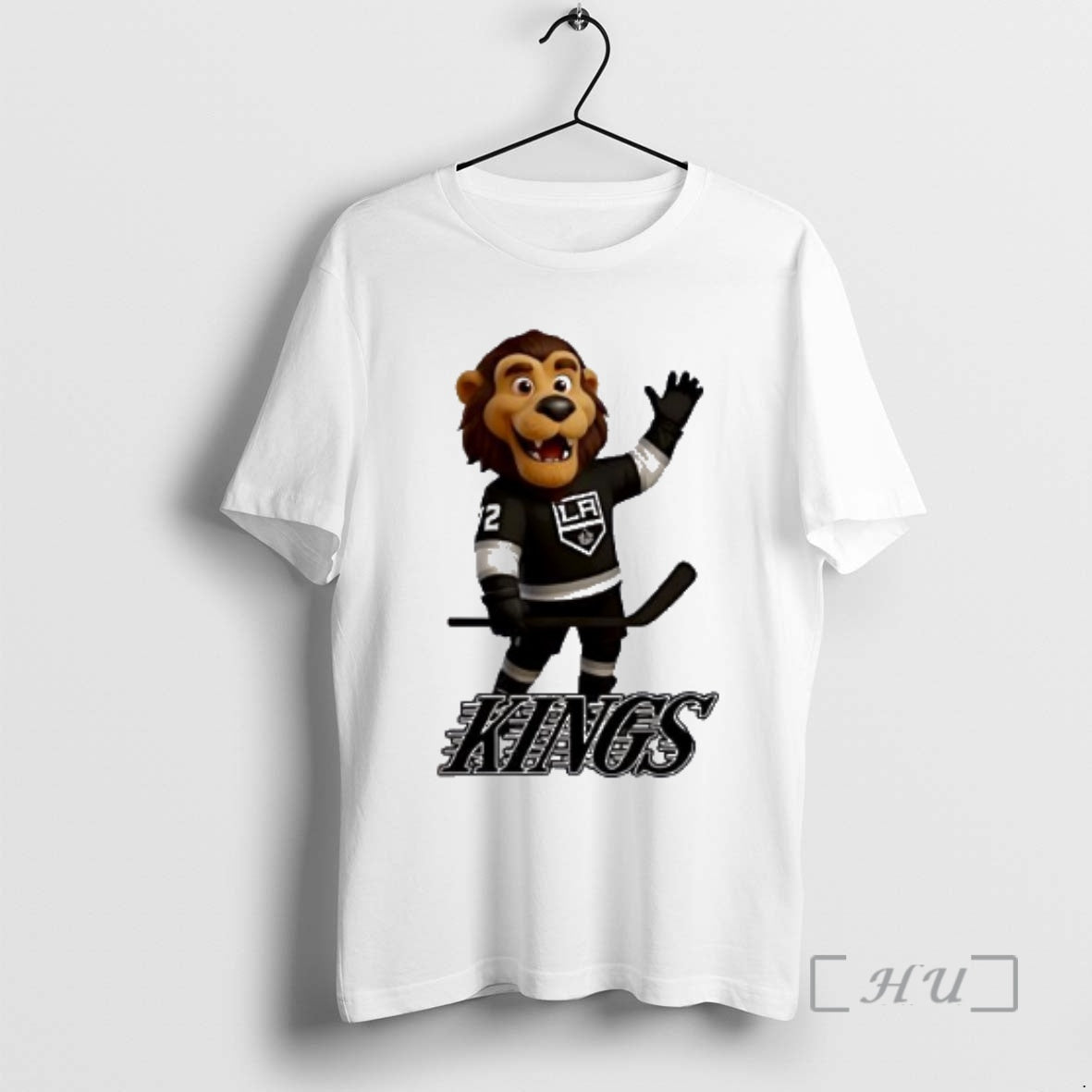 Officials La Kings Hockey Mascot Hello Funny - Adult & Kids T-Shirts, Sweatshirts & Hoodies apparel design preview 1