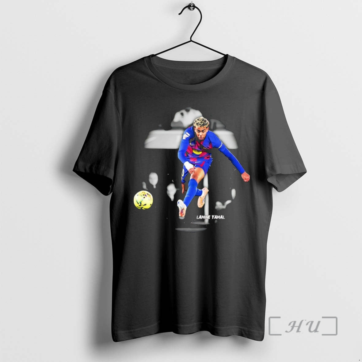 Officials Lamine Yamal Left Foot Score Goals - Adult & Kids T-Shirts, Sweatshirts & Hoodies apparel design preview 1