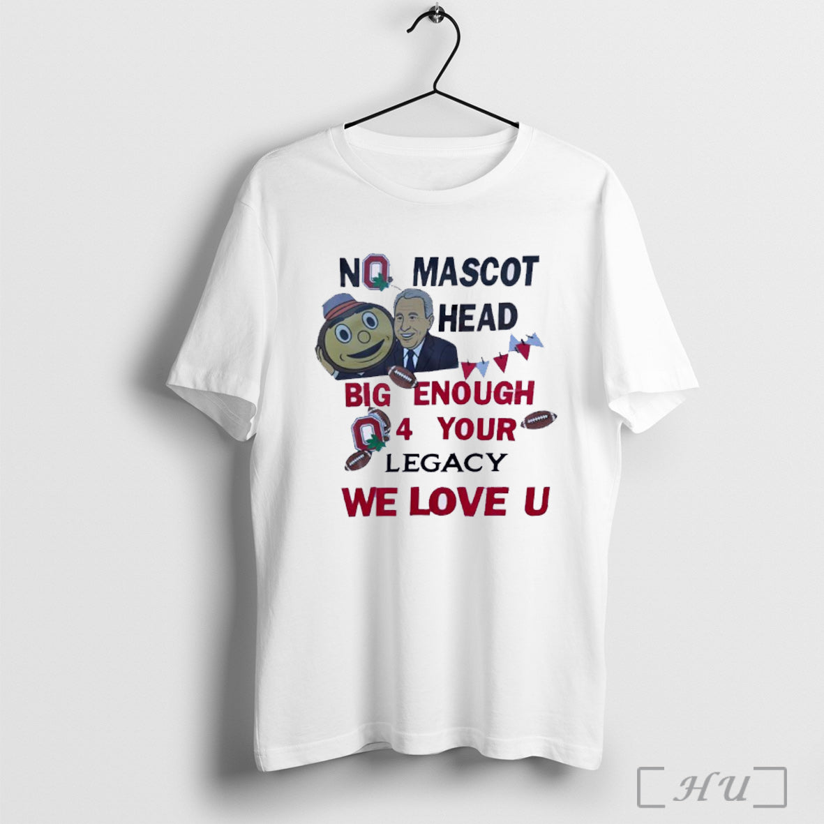 Officials Lee Corso No Mascot Head Big Enough For - Adult & Kids T-Shirts, Sweatshirts & Hoodies apparel design preview 1