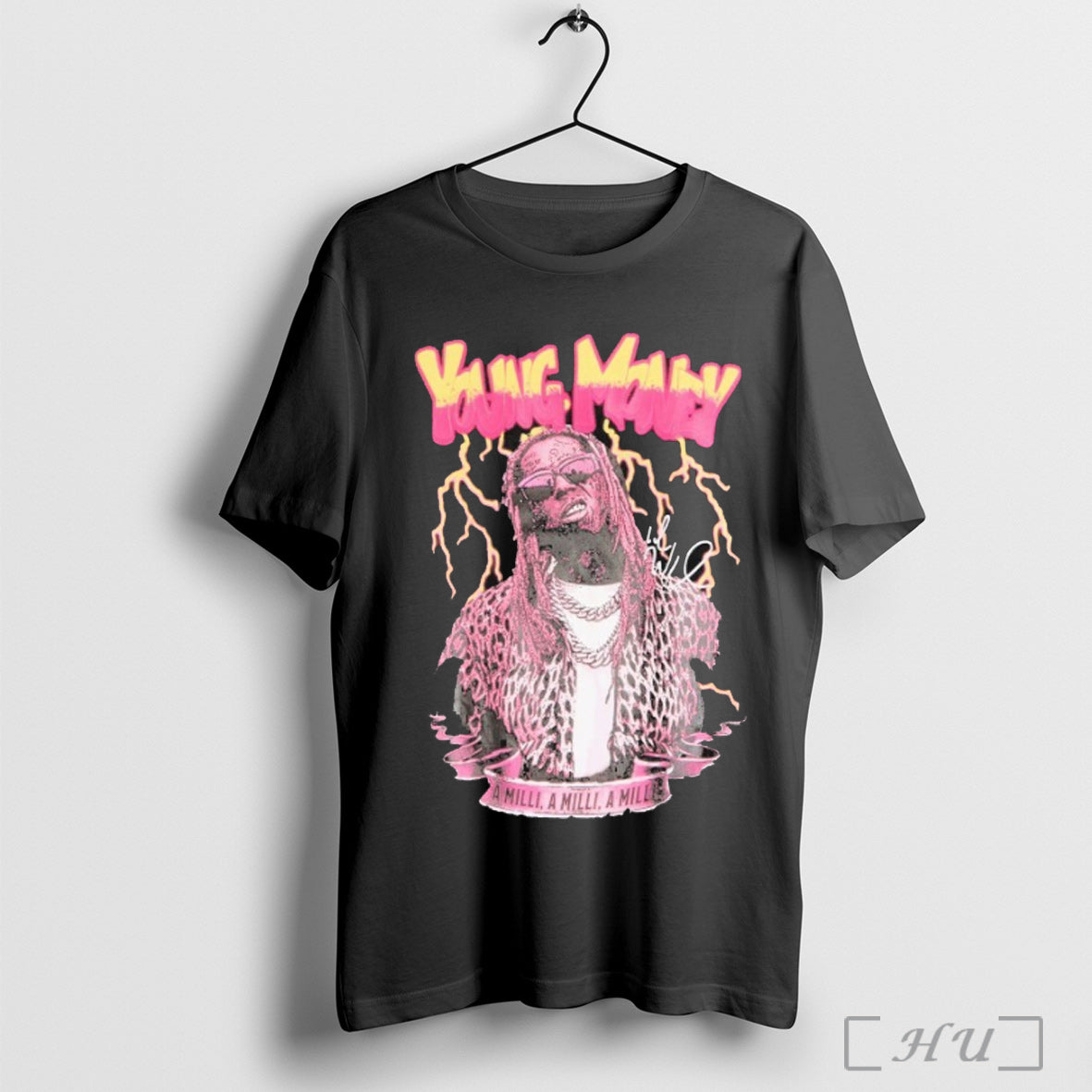 Officials Lil Wayne A Milli - Adult & Kids T-Shirts, Sweatshirts & Hoodies apparel design preview 1
