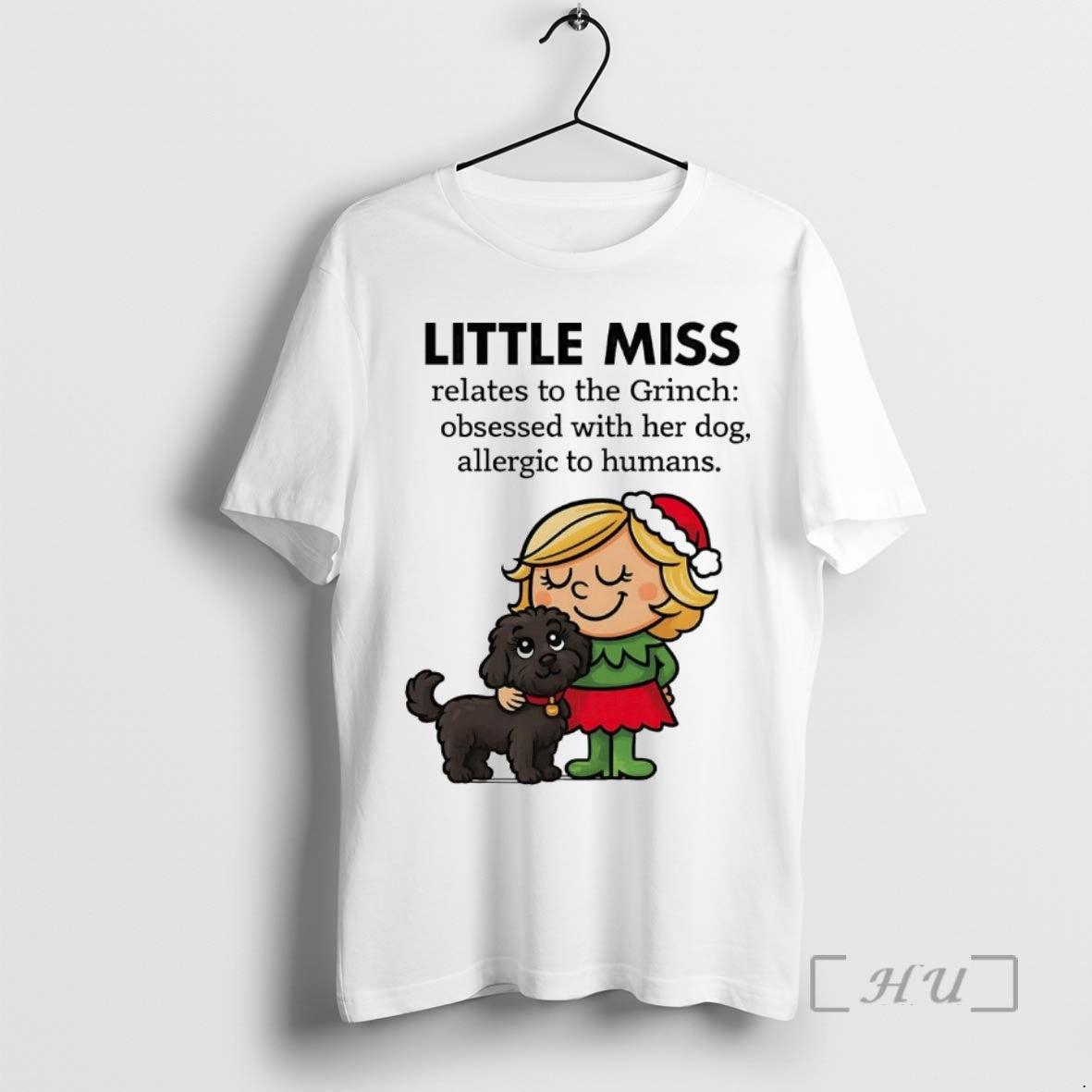 Officials Little Miss Relates To The Grinch Obsessed - Adult & Kids T-Shirts, Sweatshirts & Hoodies apparel design preview 1
