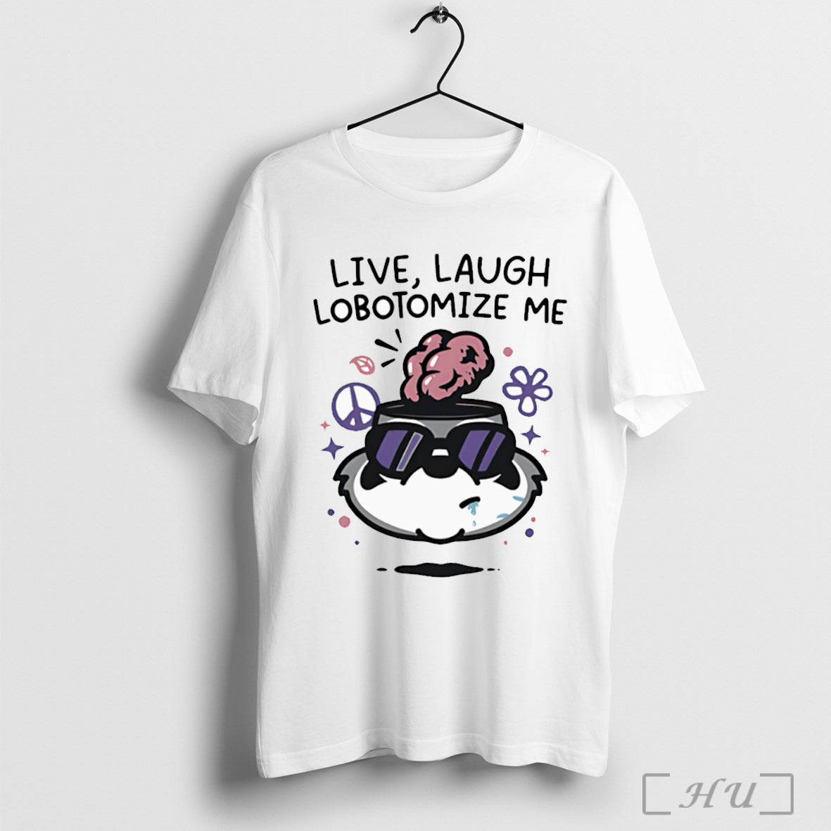 Officials Live Laugh Lobotomize - Adult & Kids T-Shirts, Sweatshirts & Hoodies apparel design preview 1