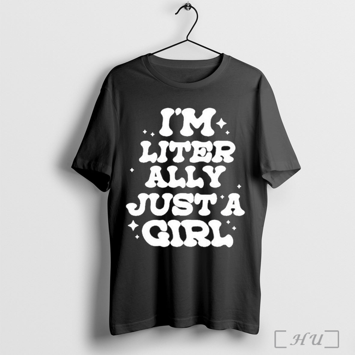 Officials Lol Podcast Im Literally Just A Girl - Adult & Kids T-Shirts, Sweatshirts & Hoodies apparel design preview 1
