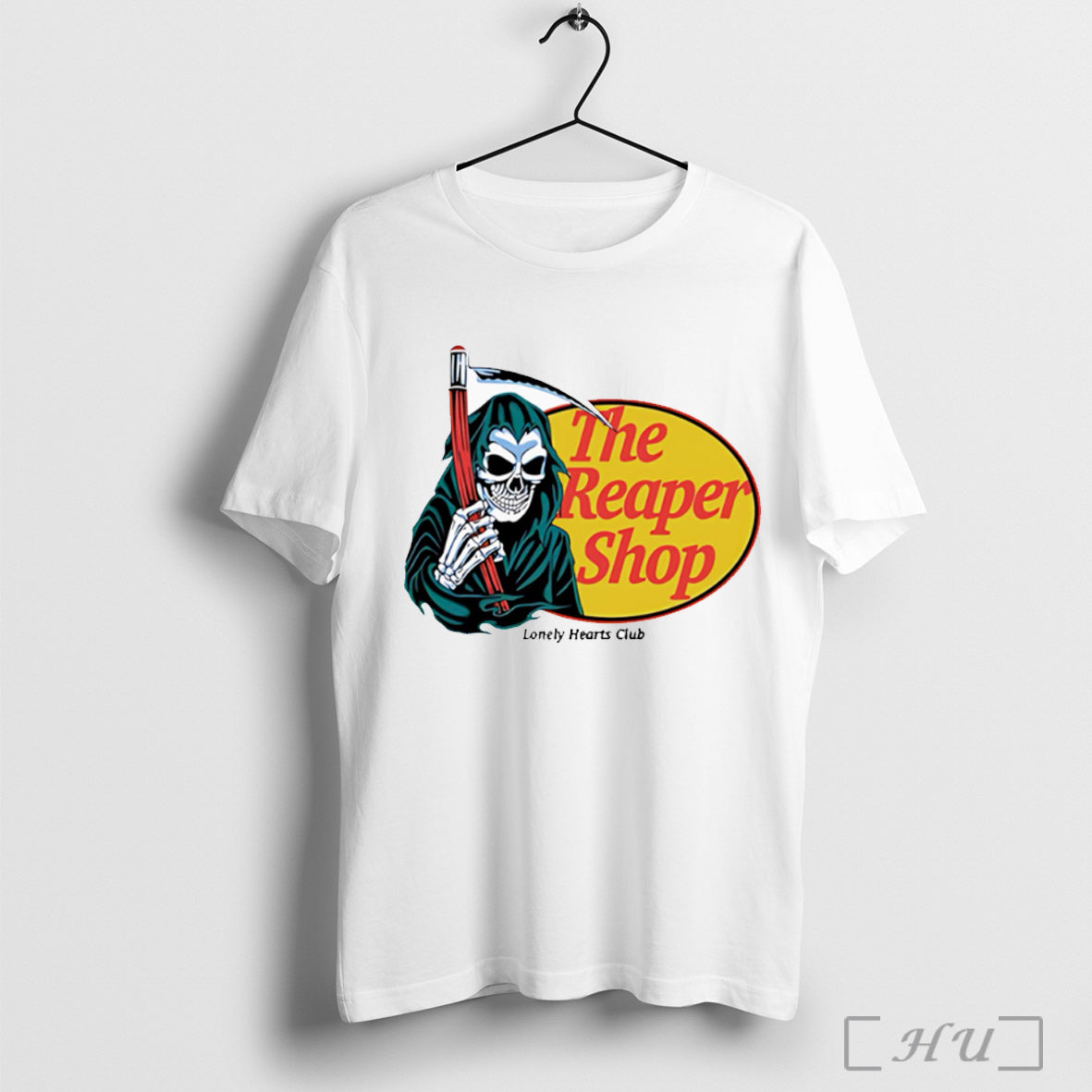 Officials Lonely Hearts Club The Reaper Sweater And V - Adult & Kids T-Shirts, Sweatshirts & Hoodies apparel design preview 1