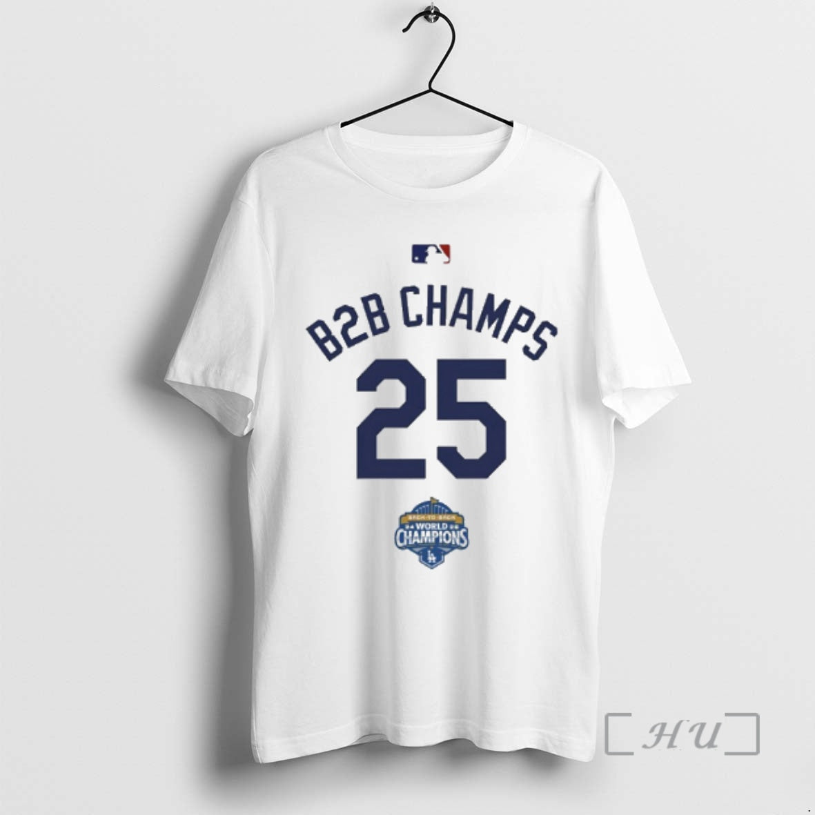 Officials Los Angeles Dodgers Back To Champs 25 World - Adult & Kids T-Shirts, Sweatshirts & Hoodies apparel design preview 1