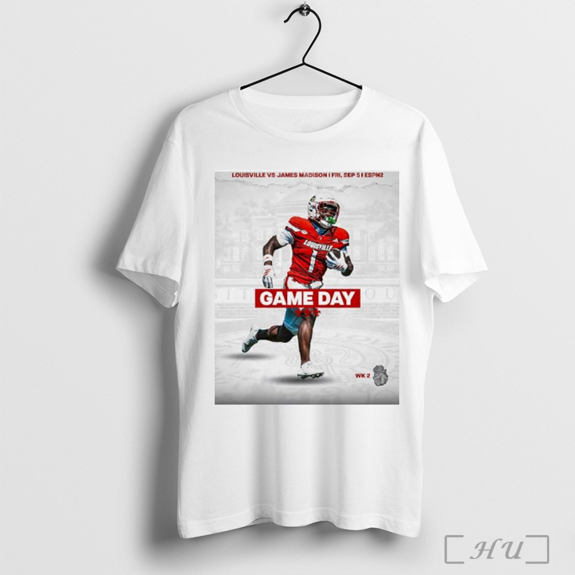 Officials Louisville Cardinals Vs James Madison - Adult & Kids T-Shirts, Sweatshirts & Hoodies apparel design preview 1