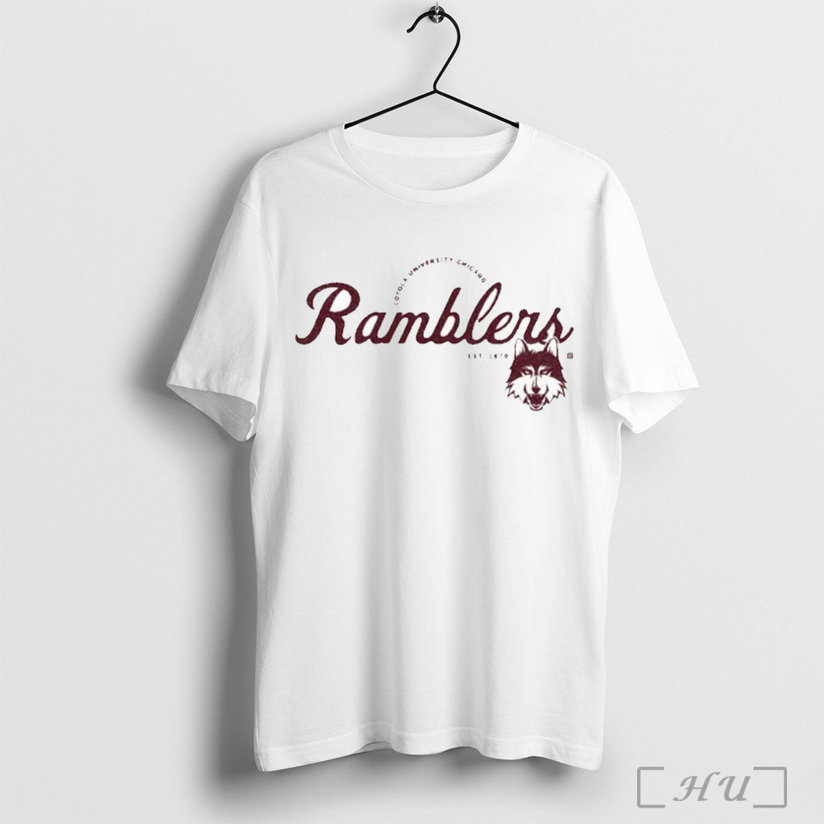 Officials Loyola University Chicago Ramblers Script - Adult & Kids T-Shirts, Sweatshirts & Hoodies apparel design preview 1