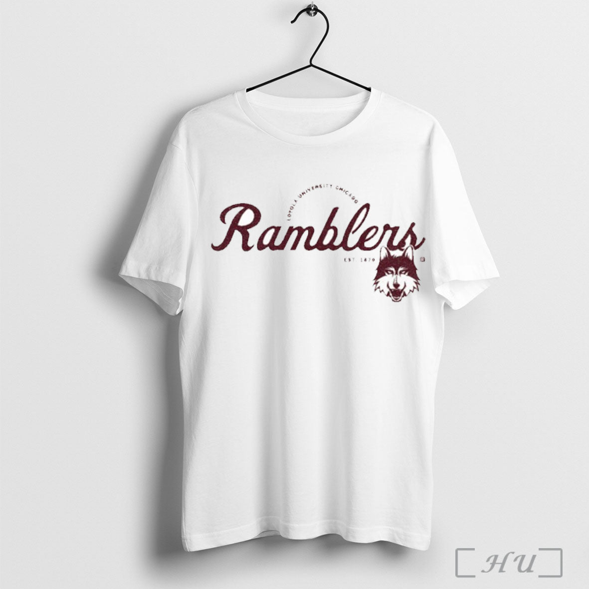 Officials Loyola University Chicago Ramblers Script - Adult & Kids T-Shirts, Sweatshirts & Hoodies apparel design preview 1