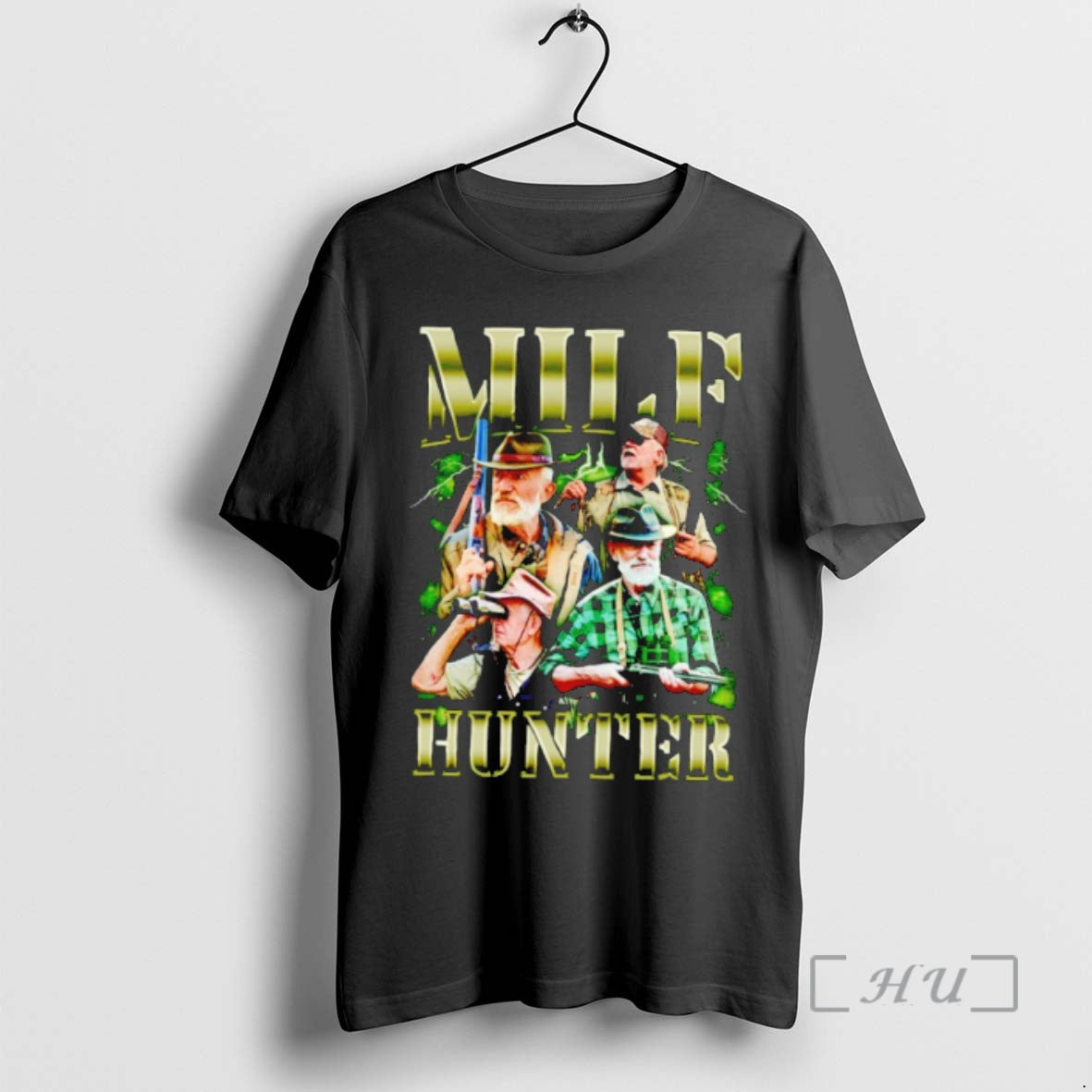 Officials Milf Hunter Graphic - Adult & Kids T-Shirts, Sweatshirts & Hoodies apparel design preview 1
