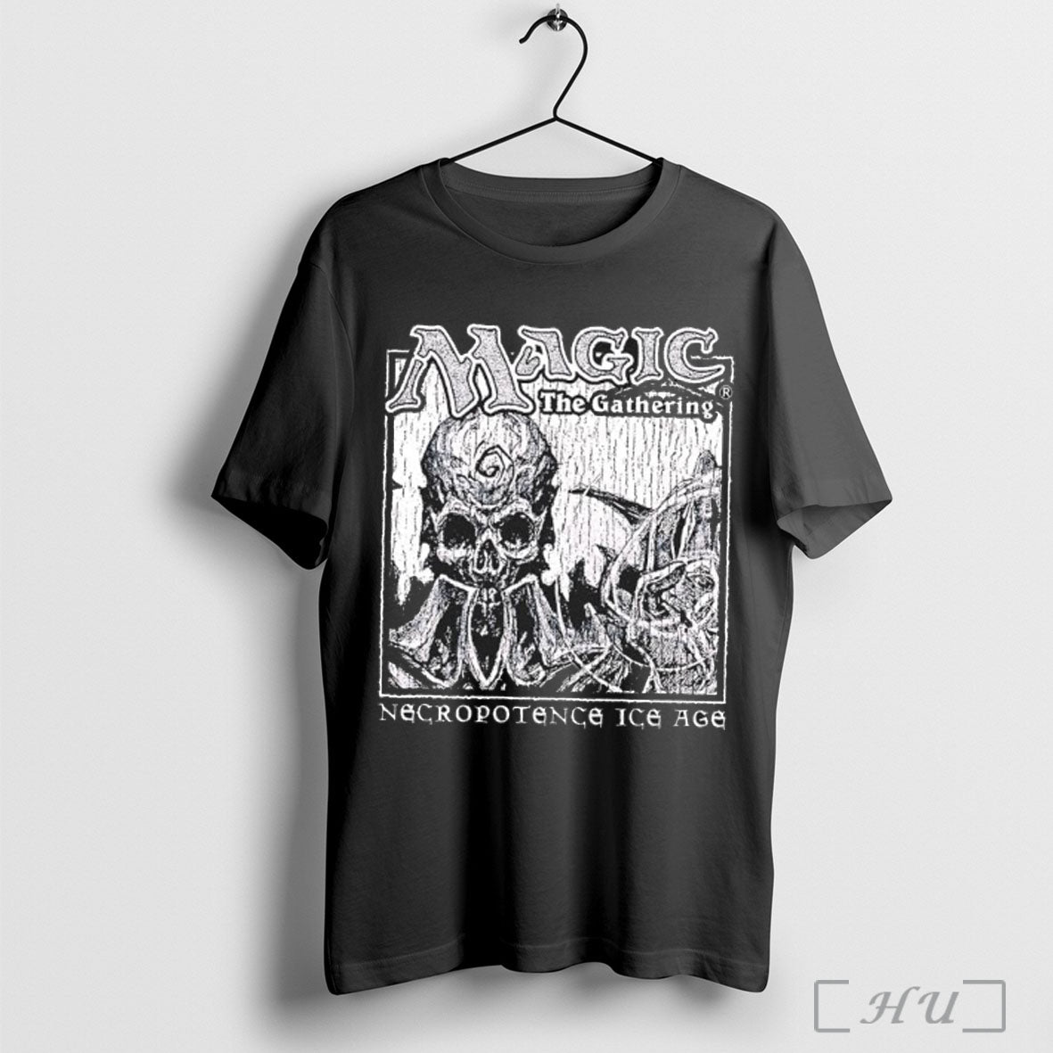 Officials Magic The Gathering Necropotence Ice Age - Adult & Kids T-Shirts, Sweatshirts & Hoodies apparel design preview 1