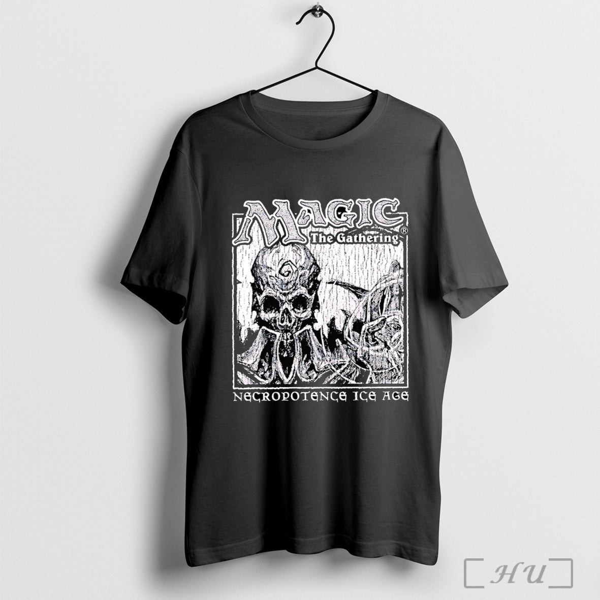Officials Magic The Gathering Necropotence Ice Age - Adult & Kids T-Shirts, Sweatshirts & Hoodies apparel design preview 1
