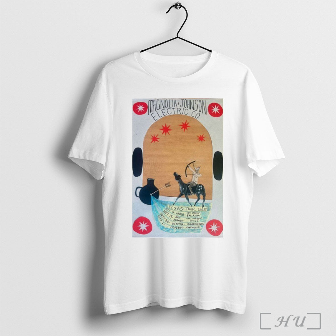 Officials Magnolia Johnson Texas Tour 2025 - Adult & Kids T-Shirts, Sweatshirts & Hoodies apparel design preview 1
