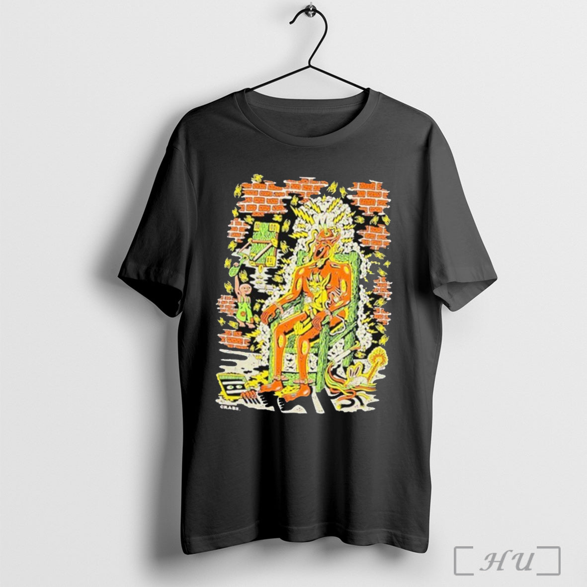 Officials Matt Crabe Electric Demon - Adult & Kids T-Shirts, Sweatshirts & Hoodies apparel design preview 1