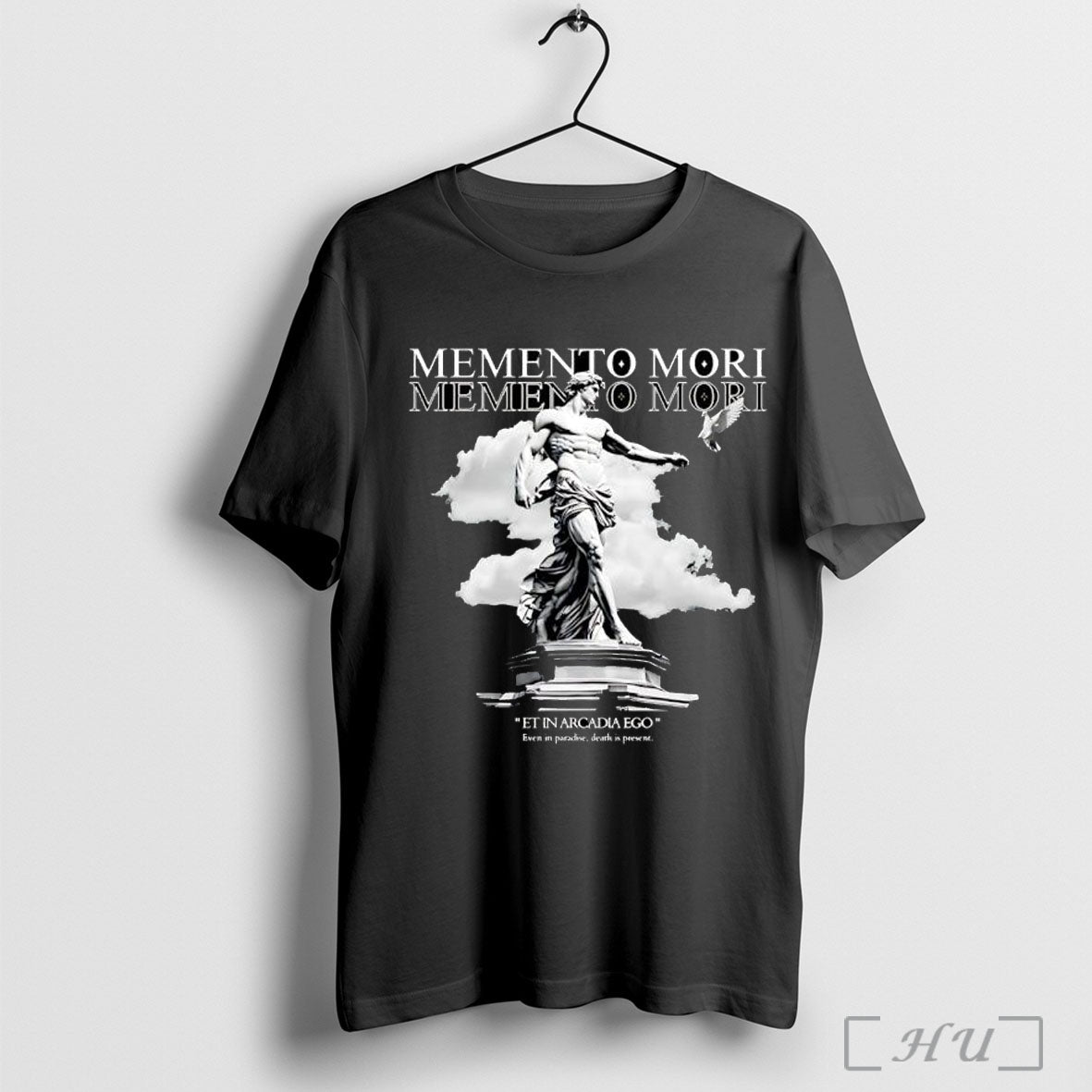 Officials Memento Mori Et In Arcadia Ego Even - Adult & Kids T-Shirts, Sweatshirts & Hoodies apparel design preview 1