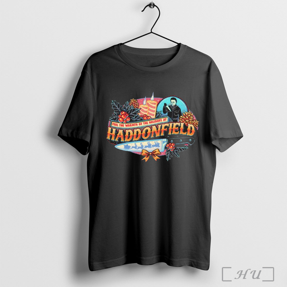 Officials Michael Myers Feel The Warmth Of Holiday At - Adult & Kids T-Shirts, Sweatshirts & Hoodies apparel design preview 1