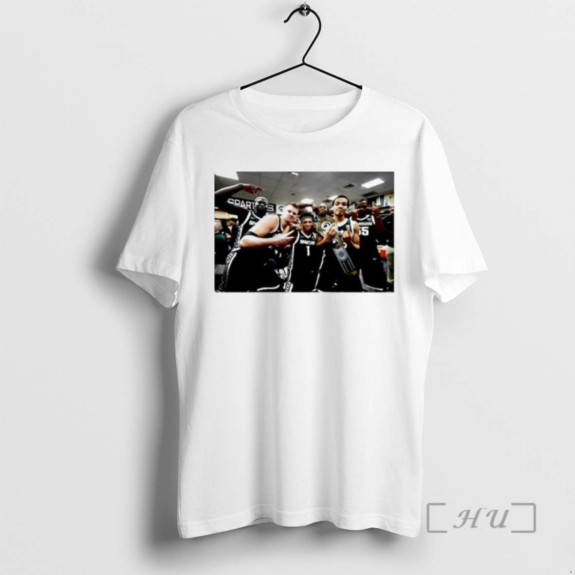 Officials Michigan State Spartans Mens Basketball - Adult & Kids T-Shirts, Sweatshirts & Hoodies apparel design preview 1