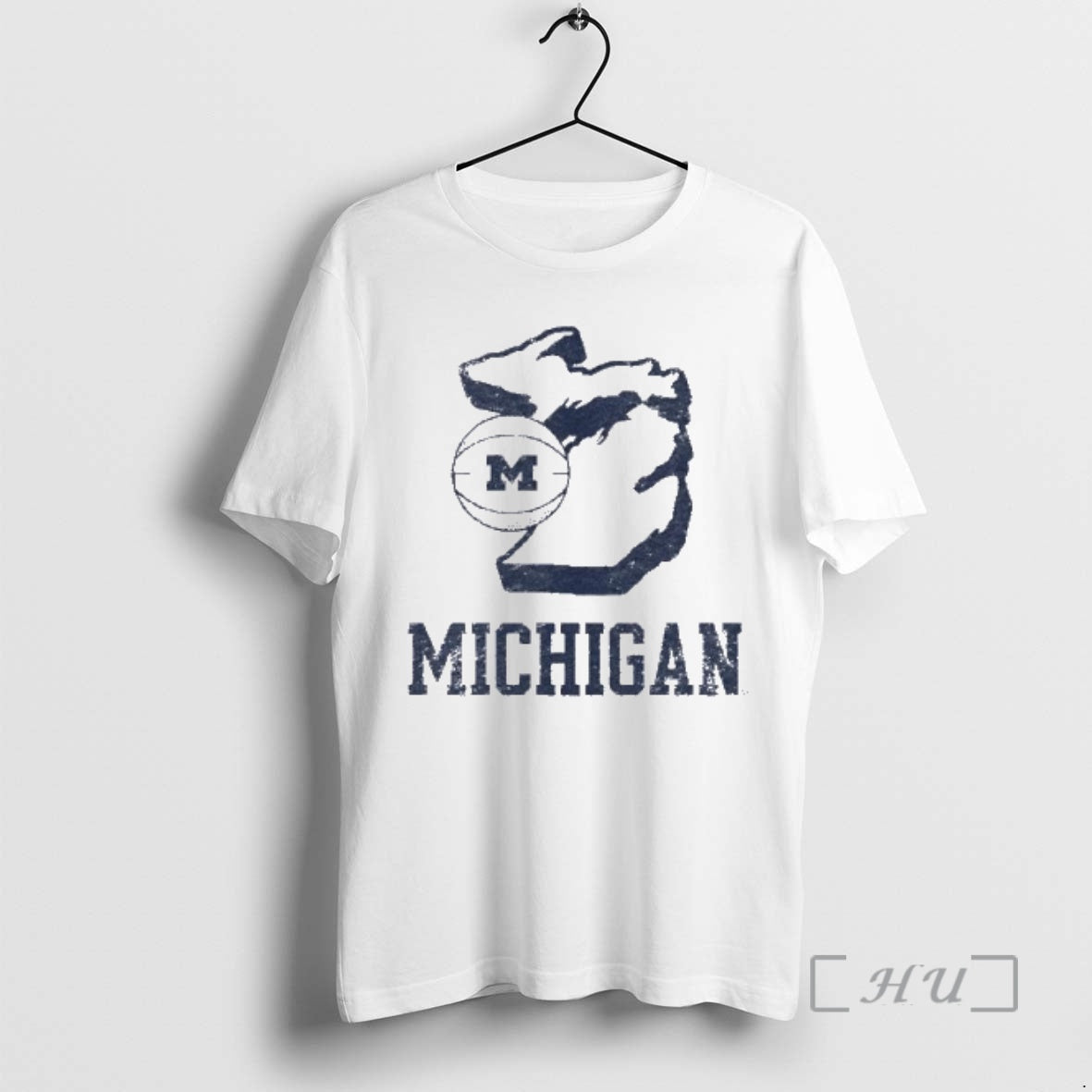 Officials Michigan Wolverines Basketball State - Adult & Kids T-Shirts, Sweatshirts & Hoodies apparel design preview 1