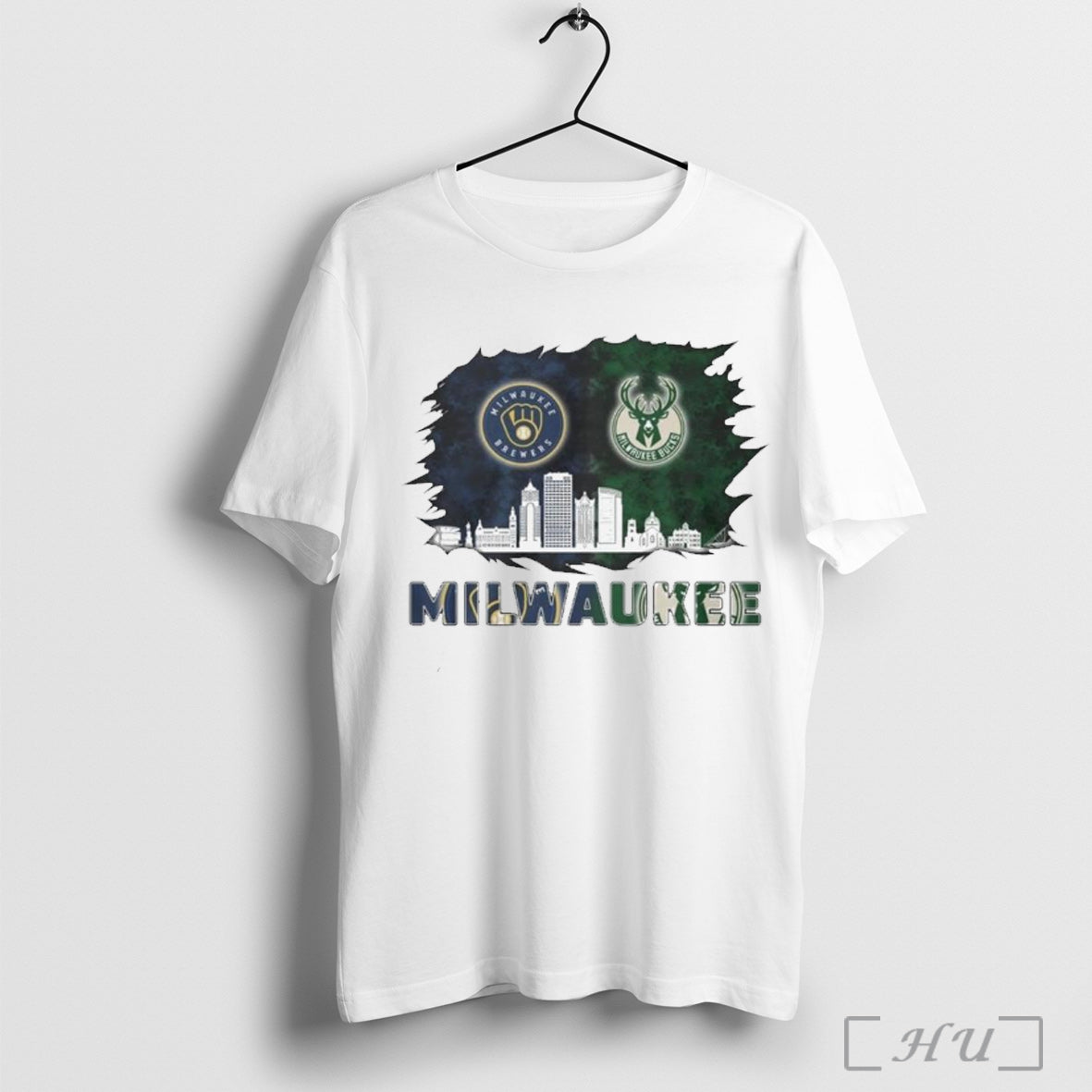 Officials Milwaukee Sport Team Brewers Mix Bucks Logo - Adult & Kids T-Shirts, Sweatshirts & Hoodies apparel design preview 1