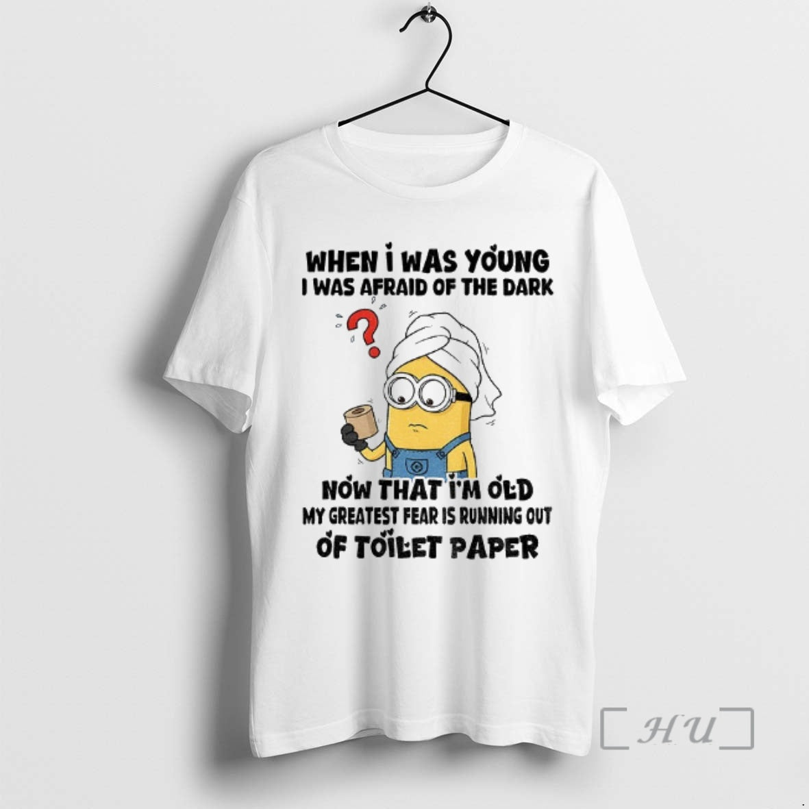 Officials Minion When I Was Young Afraid Of The Dark - Adult & Kids T-Shirts, Sweatshirts & Hoodies apparel design preview 1