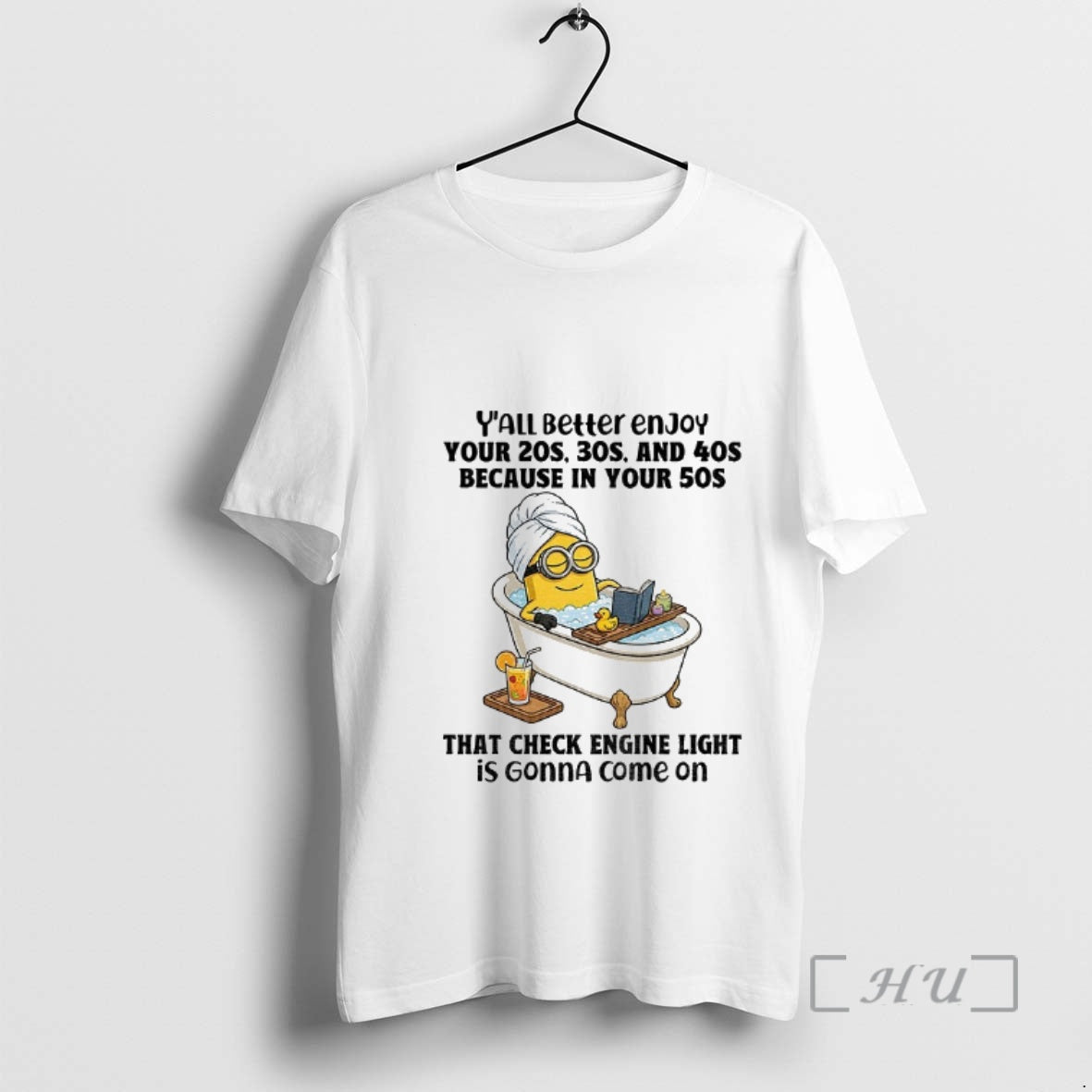 Officials Minion Yall Better Enjoy Your 20s 30s And - Adult & Kids T-Shirts, Sweatshirts & Hoodies apparel design preview 1