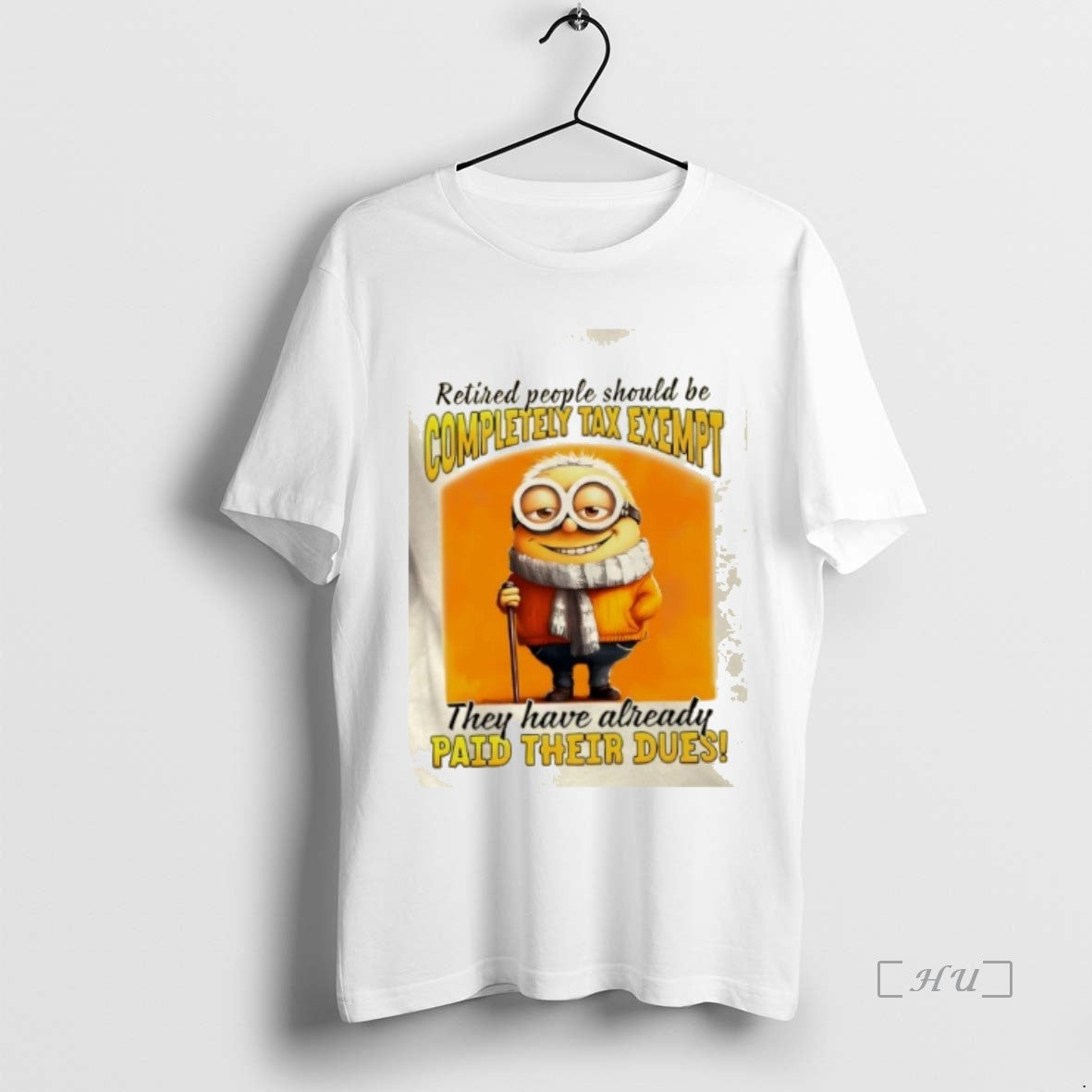 Officials Minions Retired People Shouldbe Completely - Adult & Kids T-Shirts, Sweatshirts & Hoodies apparel design preview 1
