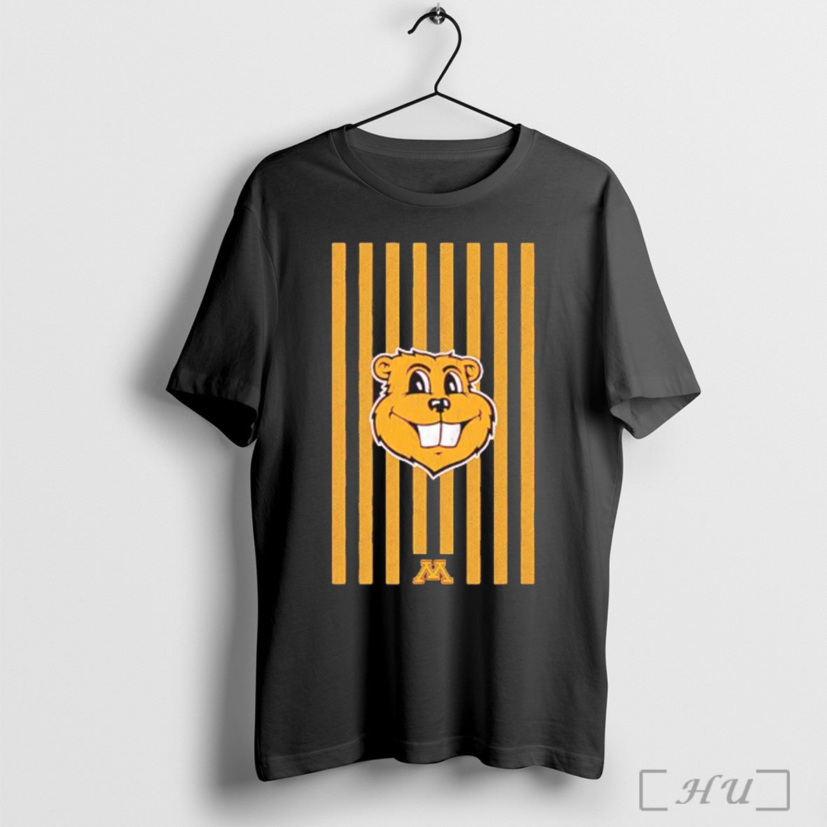 Officials Minnesota Golden Gophers Macot Face Flag - Adult & Kids T-Shirts, Sweatshirts & Hoodies apparel design preview 1