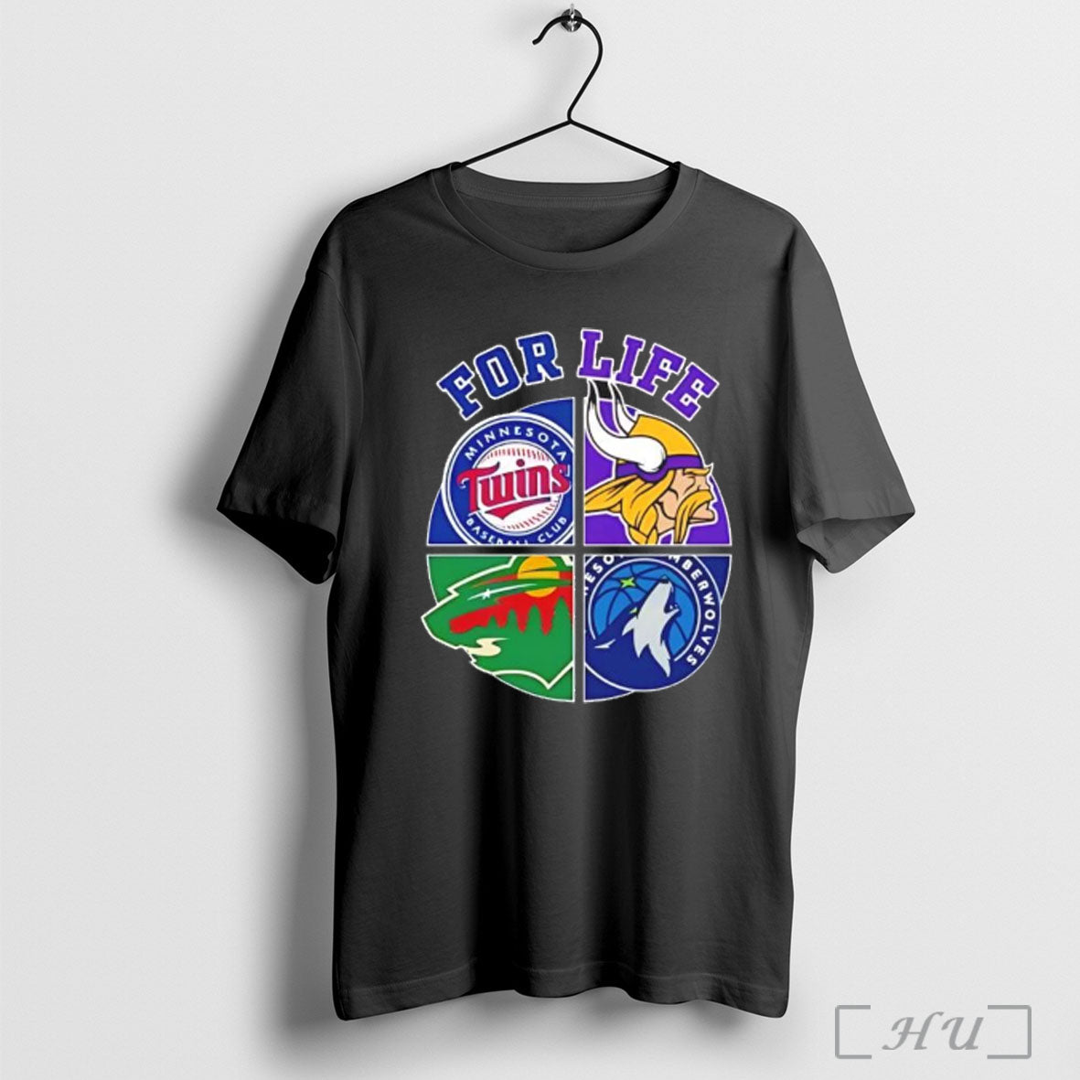 Officials Minnesota Sports For Life Logo - Adult & Kids T-Shirts, Sweatshirts & Hoodies apparel design preview 1