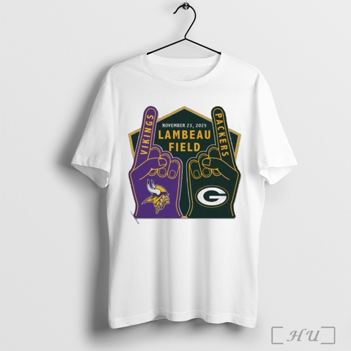 Officials Minnesota Vikings Vs Green Bay Packers - Adult & Kids T-Shirts, Sweatshirts & Hoodies apparel design preview 1